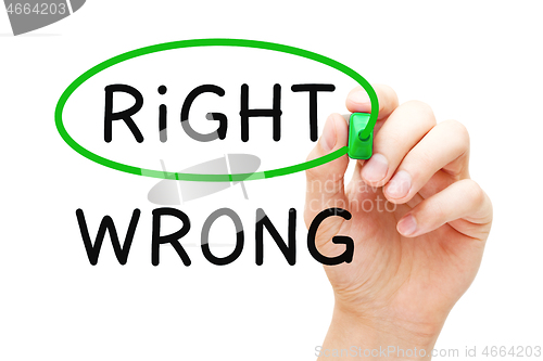 Image of Make The Right Choice Not The Wrong One