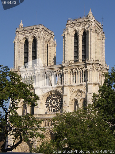 Image of Notre Dame Cathedral in Paris