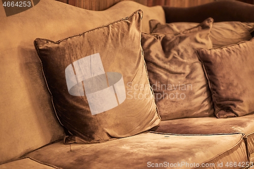 Image of Couch with pillows