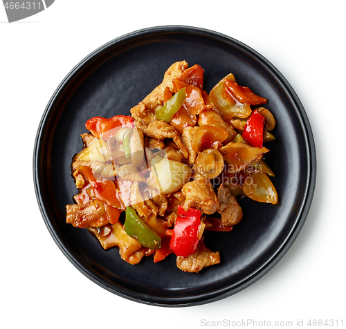 Image of plate of chinese food