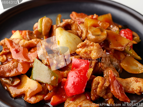 Image of plate of chinese food