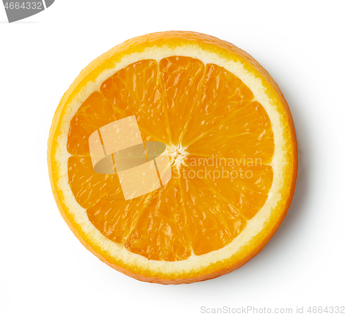 Image of slice of orange fruit