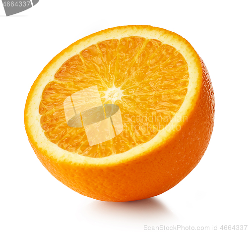Image of half of orange fruit