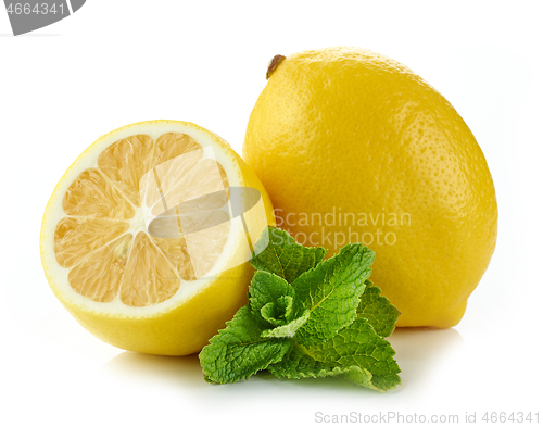 Image of lemon and mint