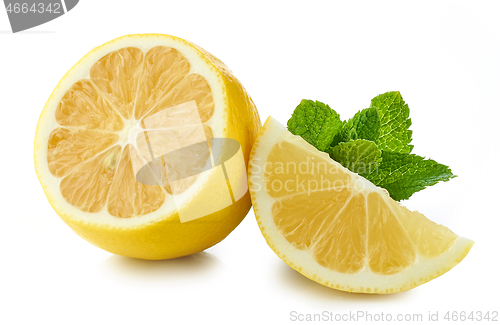 Image of lemon and mint