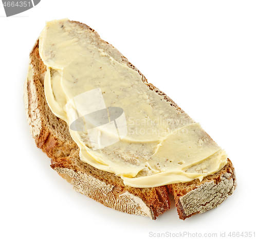 Image of breakfast sandwich with butter