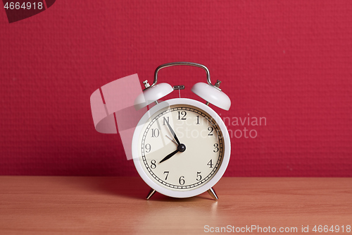 Image of Alarm Clock on a Shelf