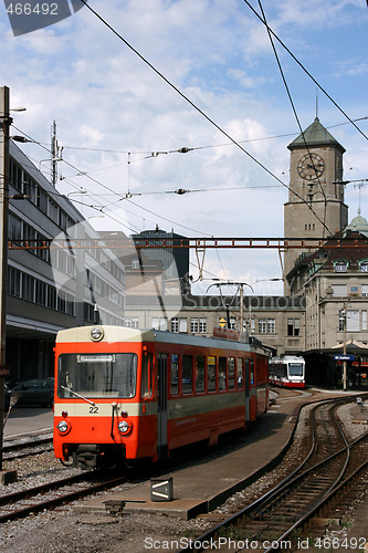 Image of Railway station in Switzerland