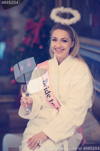 Image of bachelorette party woman