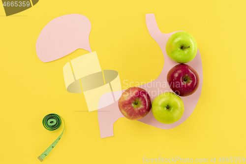 Image of Cholesterol diet and healthy food nutritional eating