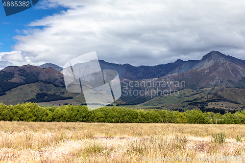 Image of Landscape scenery in south New Zealand