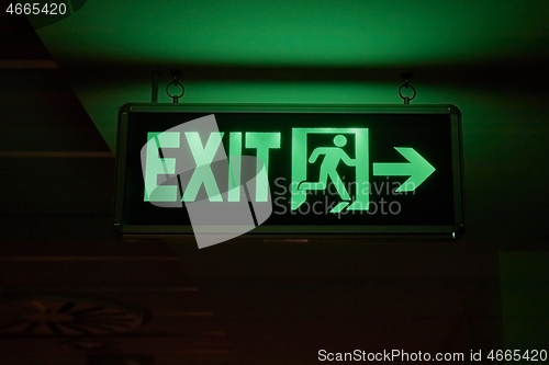 Image of Emergency Exit Sign