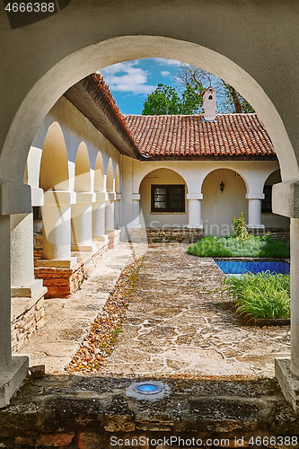 Image of Courtyard of Monastery