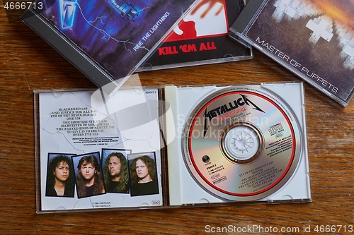 Image of Metallica Master Of Puppets CD