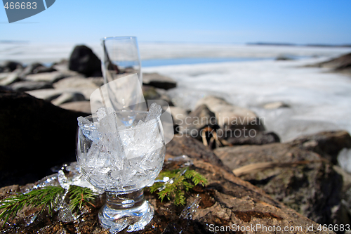 Image of Glasses with ice