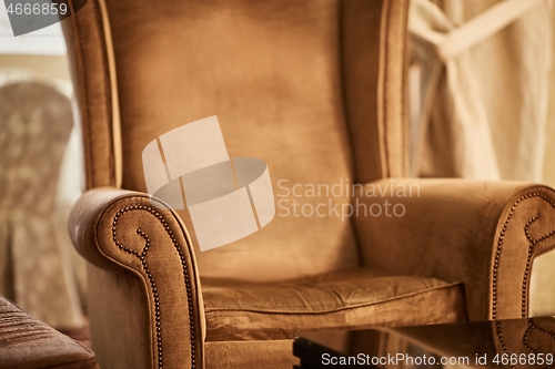 Image of Luxurious vintage sofa