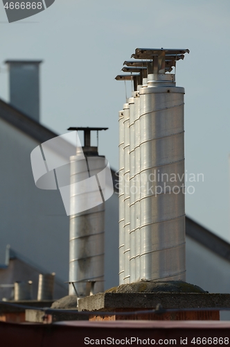 Image of Roofs and chimneys