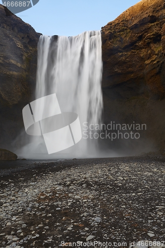 Image of Waterfall in Iceland