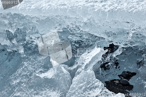 Image of Block of glacier ice