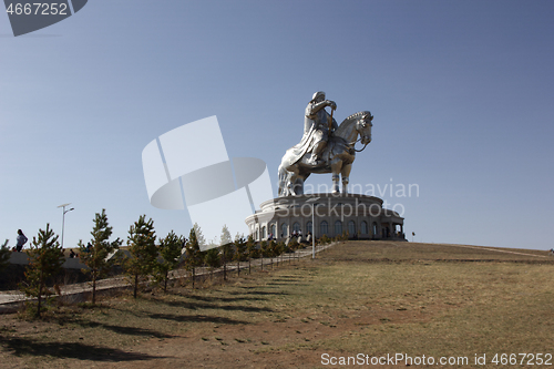 Image of Equestrian statue of Genghis Khan