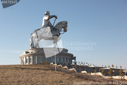 Image of Equestrian statue of Genghis Khan