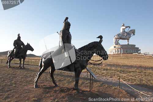 Image of Equestrian statue of Genghis Khan