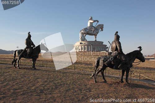 Image of Equestrian statue of Genghis Khan