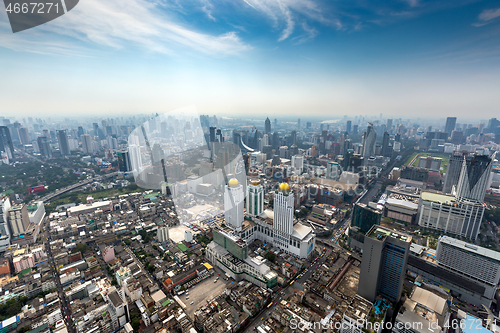 Image of Aerial landscape of Bangkok