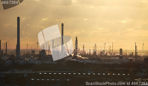 Image of Dramatic Industrial Landscape