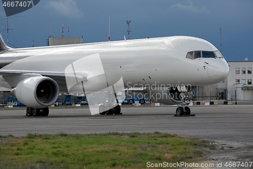 Image of Freighter cargo plane blank fuselage