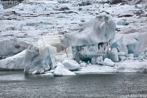 Image of Glacial lake in Iceland