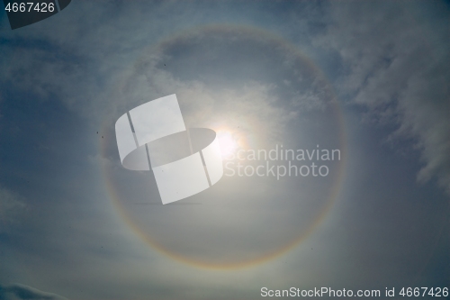 Image of Sun Halo in the sky