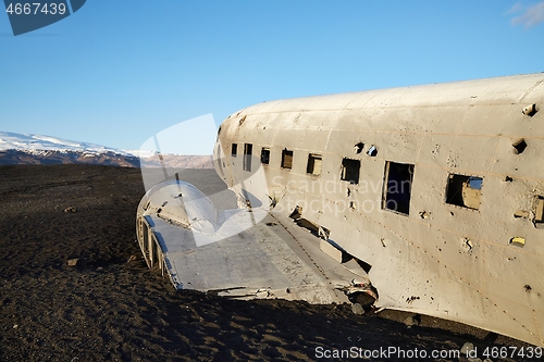 Image of Plane wreck in Iceland