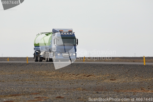 Image of Cargo Truck in Iceland