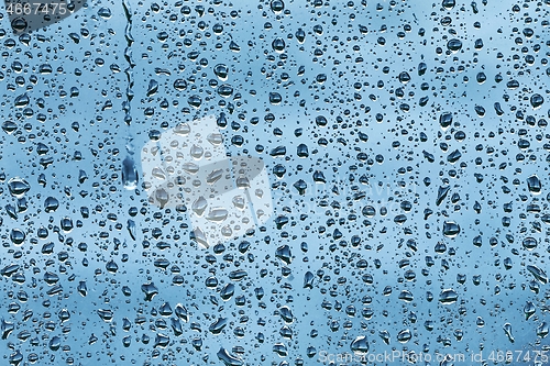 Image of Rainy window surface