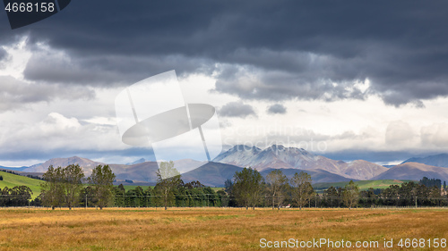 Image of Landscape scenery in south New Zealand