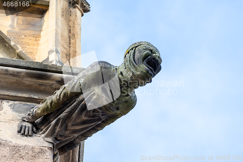 Image of detail of Saint Theobald\'s Church, Thann