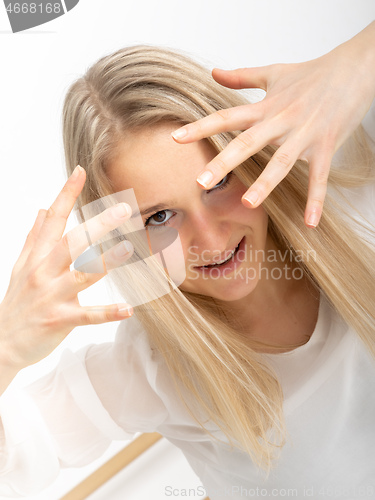 Image of female dancer in action