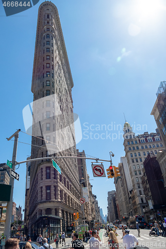 Image of Flatiron Building and Broadway