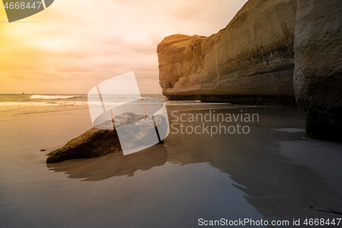 Image of Tunnel Beach New Zealand