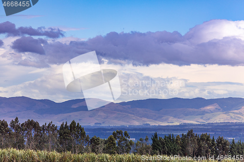 Image of Landscape scenery in south New Zealand