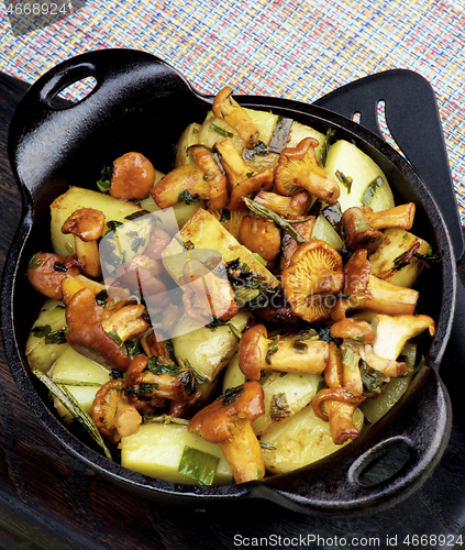 Image of Roasted Chanterelles Stew