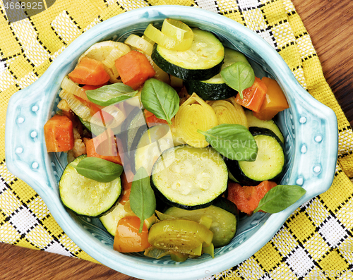 Image of Colorful Vegetables Ragout