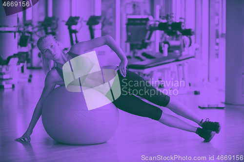 Image of pilates woman