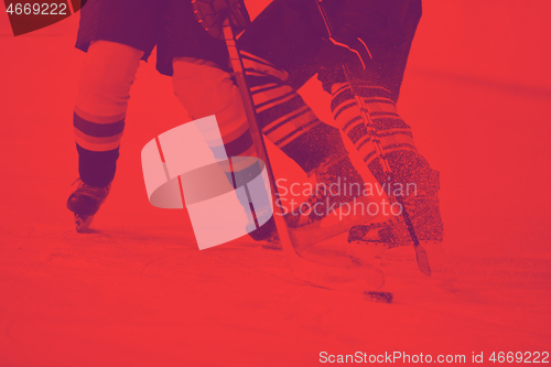 Image of ice hockey sport players