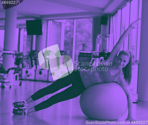 Image of pilates woman