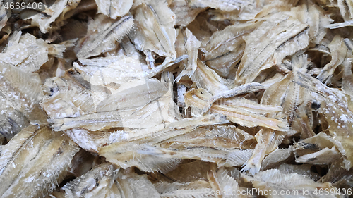 Image of Small dried fishes for sale 