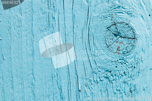 Image of Light blue weathered wood boards background texture