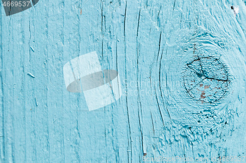 Image of Light blue weathered wood boards background texture