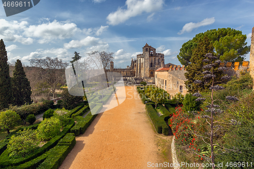 Image of Monastery Convent of Christ in Portugal